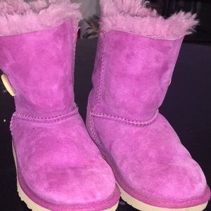 Girls Pink Ugg boots